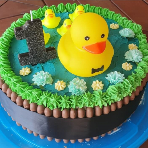 5 Little Ducks Inspired Cake