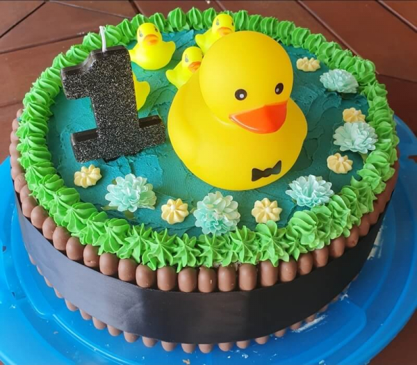 5 Little Ducks Inspired Cake
