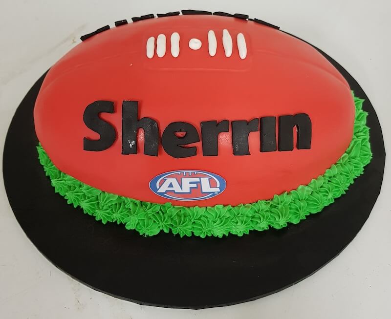 AFL Football Cake